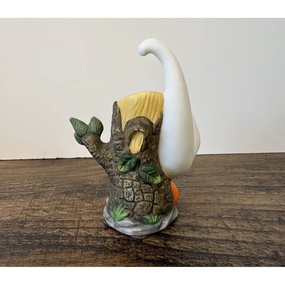 PartyLite Ceramic Halloween Ghost 3.75" Candle Snuffer P7025 Tree Pumpkin - Picture 3 of 9